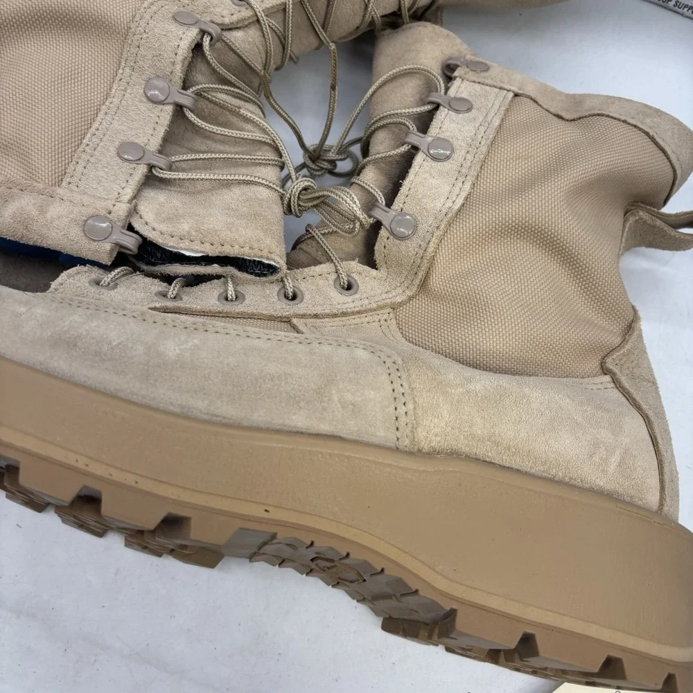 Wellco Desert Army Combat Boots Mens 12 N Vibram Sole WP Military NEW IN BOX